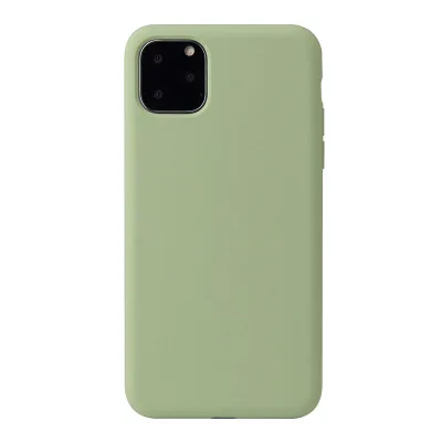 Для iPhone 6 6s 6P 6s P 7 7P 8 8P X XS XR XSMAX 11 11Pro 11» бетонный завод имитация жидкий силиконовый чехол для мобильного телефона чехол для телефона Защитный чехол - Цвет: Зеленый