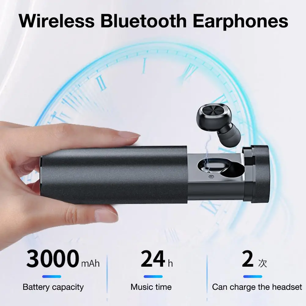 TWS Wireless Earphone In Ear HIFI Sport Earphones Bluetooth Earphone Mini Wireless Stereo Earbud Gaming Headset