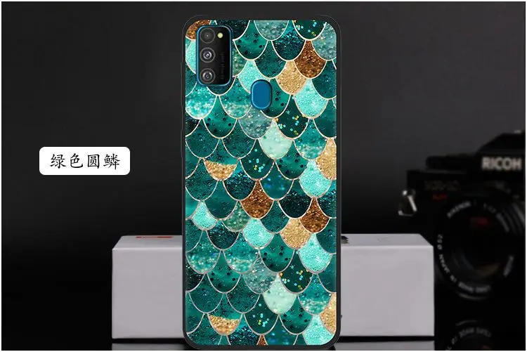 14 Для samsung M30S чехол 6,4 ''силиконовый черный мягкий ТПУ чехол для телефона с принтом для samsung Galaxy M30S задняя крышка m30s M 30S Coque - Цвет: 14