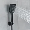 Matte Black Bathtub Faucet Waterfall Shower Faucet Wall Mounted Hot Cold Water Mixer For Bathroom Chrome Bath Shower Faucet 3