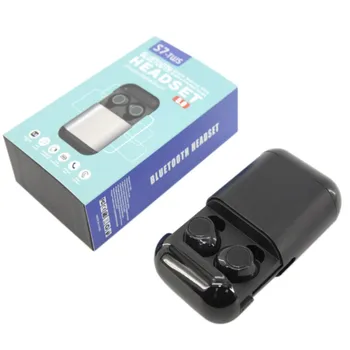 

S7 Wireless Bluetooth Earhones TWS Stereo Earbuds With Mic Charging Box For Xiaomi SamSung iPhone
