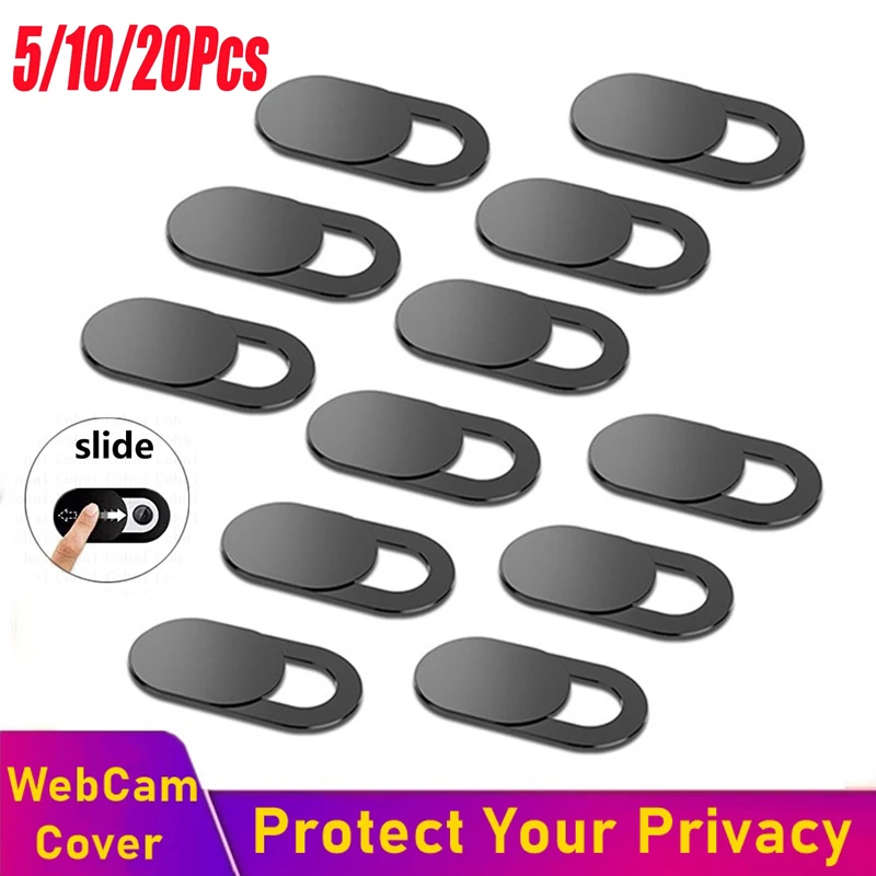 5/10/20 Pcs Webcam Cover Laptop Camera Slider Mobile Phone Lens Antispy For iPad PC Macbook Tablet lenses Privacy Sticker | Мобильные
