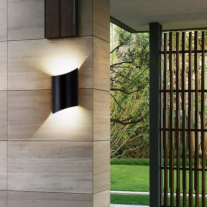 

10W Aluminum Waterproof LED Outdoor Wall Lamp For Home Decoration Lighting Modern Balcony Up Down Light Outdoor Wall Light