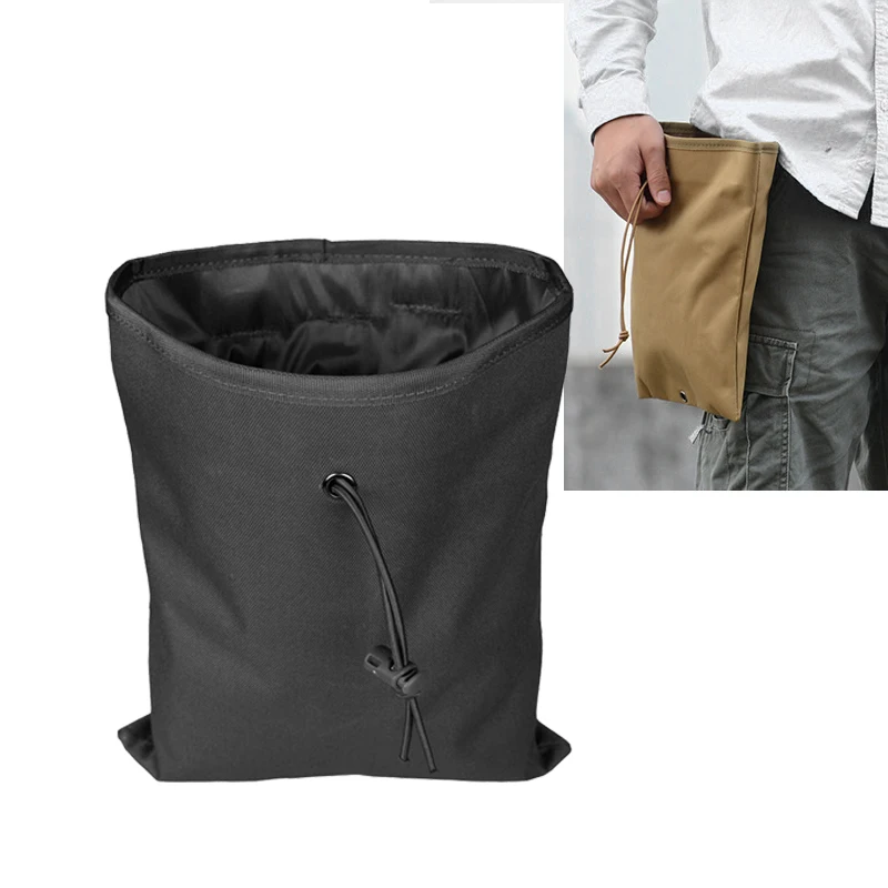 Tactical Dump Mag Pouch Airsoft Paintball Military Recovery Molle