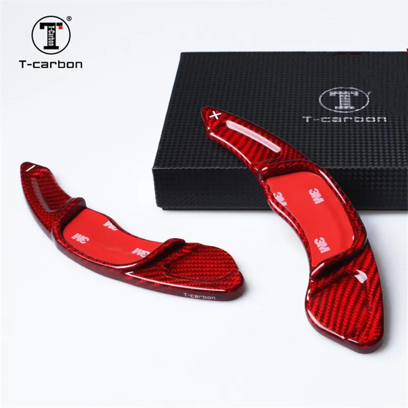 

Car styling Carbon Fiber Steering Wheel Shift Paddle Extension Shifters Replacement For Golf7 Scirocco Sagitar GLI Lamando GTS
