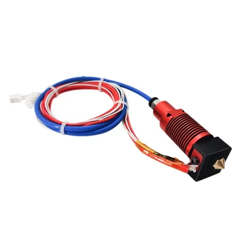 

Durable Heating Block 0.4mm Nozzle 3D Printer Hotend Kit Assembled With Thermistor 24V 40W 1.75mm For Creality 10S Pro