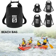 5/10/20/30L Waterproof Dry Bag Backpack Roll Top Floating Dry Compression Sack with Waterproof Phone Case for Water Sports Suppy