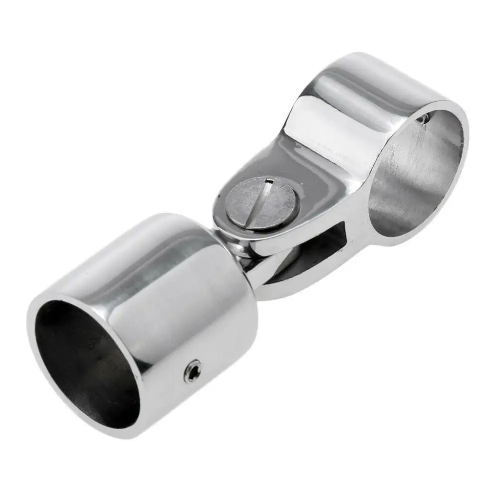 ISURE MARINE Stainless Steel 316 External Eye End Deck Hinge Bimini Top Fitting  Boat Hardware