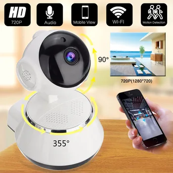 

WiFi Camera IR Cut IP Camera Pan/Tilt Wireless Surveillance CCTV 1080P Camera 720P HD 1MP CMOS Home Security Babby Monitor