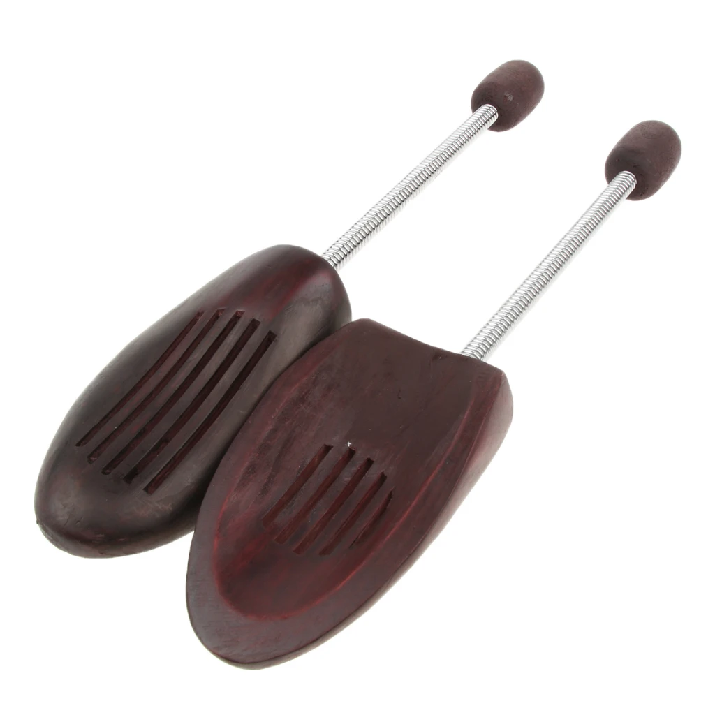Prettyia Adjustable Shoe Tree Stretcher Shaper Keeper Tension Spring Coil