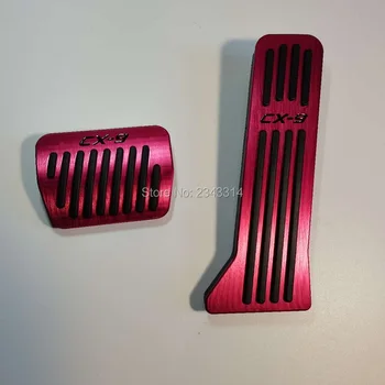 

For Mazda CX-9 CX9 CX9 2017 2018 2019 2020 Car Gas Pedal Brake Pedal Foot Pedal Accelerator Cover Interior Supplies Accessories