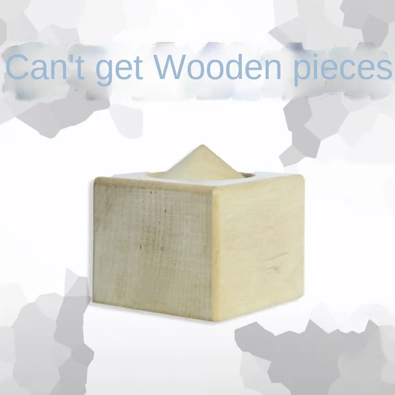 

Puzzle Wooden Blocks That Can't Be Taken out High Difficulty Level 10 GM Same Decryption Brainy Educational Toys
