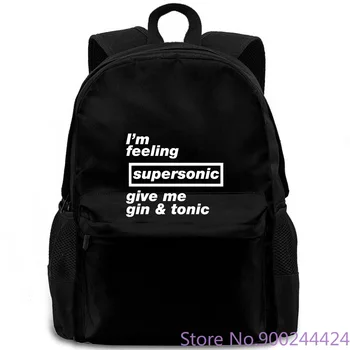 

Supersonic Oasis High Quality Men Loose Mens Pop Man Plus Size backpack