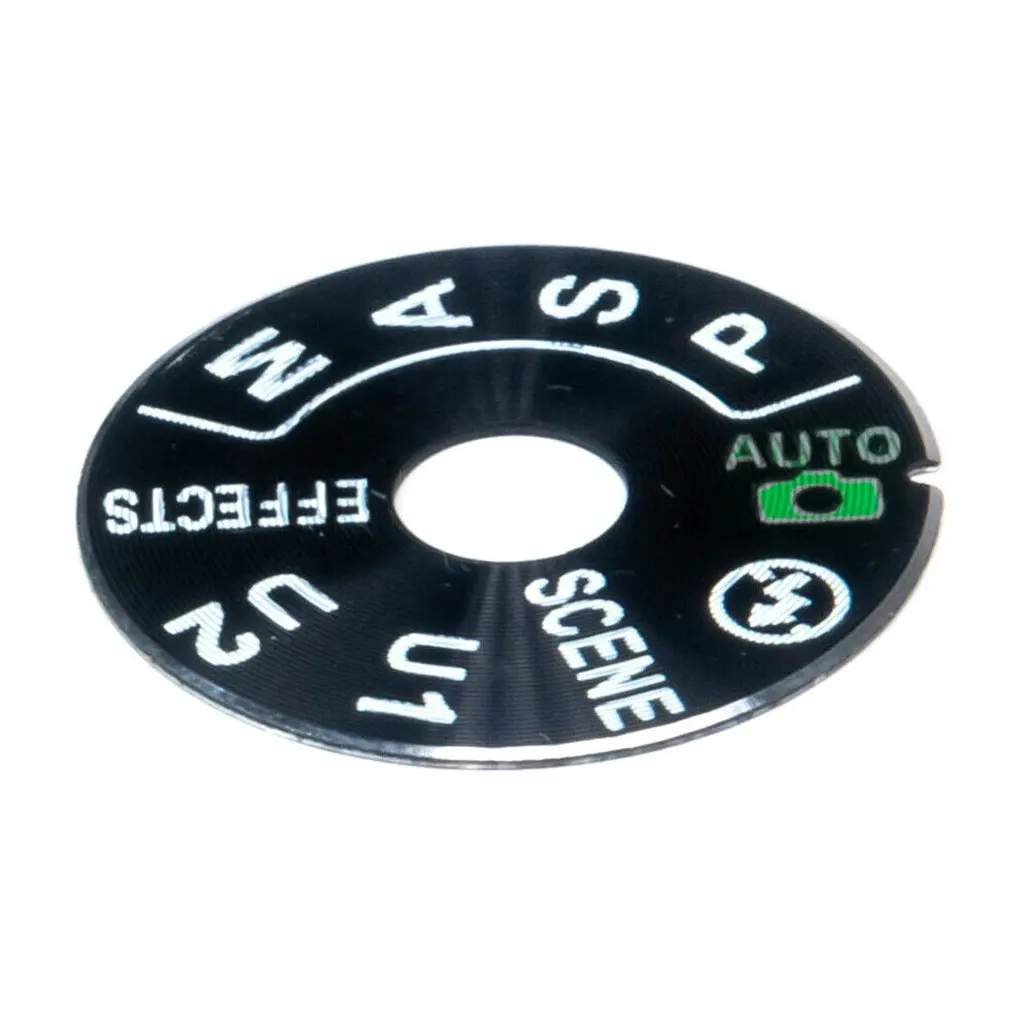 

For Nikon D7100 D7200 Top Cover Dial Mode Flash Scene Effects Time Cover Camera DIY Parts Replacement Parts