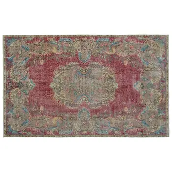 

Handmade Natural Vintage Turkish Area Rug 170x273 Cm-5'7''X8'11''