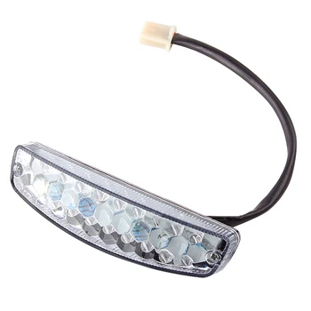 

LED Rear Lights Motorcycle Lighting Moto Tail Brake Light Indicator Lamp for ATV Quad Kart Universal Cafe Racer Red