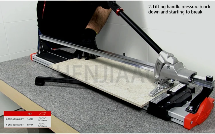 Enhanced Xone 850/1000/1200 Ceramic Tile Cutting Machine Ceramic Tile Brick  Flo