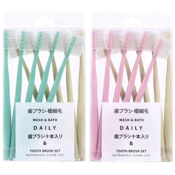 

20pcs Toothbrushes Small Head Ultra Soft Portable Oral Brush for Adults