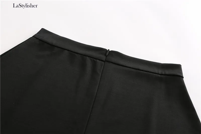 Сексуальная Лоскутная Прозрачная Юбка Женская официальная юбка-карандаш Стретч Высокая талия черная облегающая Офисная Женская короткая кружевная юбка Новинка