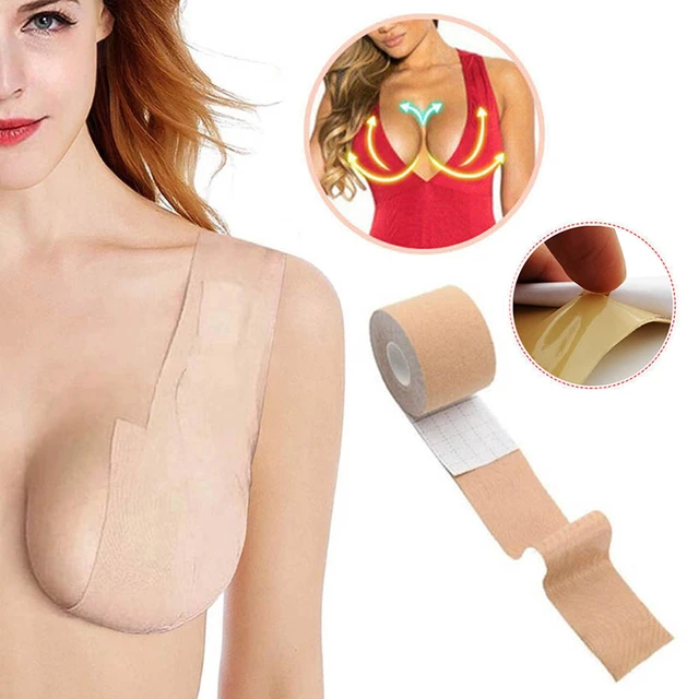 Hot Sticky Bra Lift Up Boob Tape Women Invisible Bras Self Adhesive Nipple  Cover Silicone Breast Lift Tape Strapless Push Up Bra - AliExpress