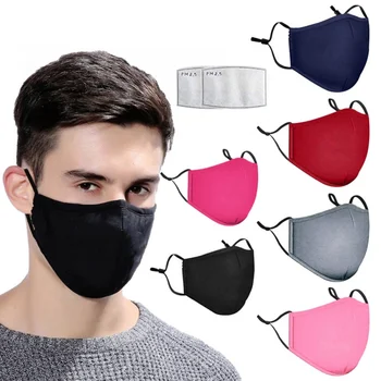 

Reusable Cotton Mouth Mask Cover Respirator Unisex Mouth Mask PM2.5 Anti-Dust Face Masks