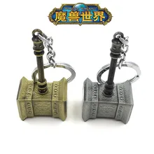 Игровой мир фильм варкрафт сопутствующие продукты Sal Orange модель молотка уничтожения Молот племени Юнион брелок в форме оружия