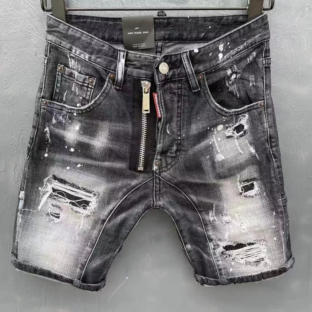 安い売上 Dsquared2 22新デニム5ポイントストレートカジュアルインクジェットトレンドメンズパンツdt152 Jeans シップス Centerofhope Haiti Org