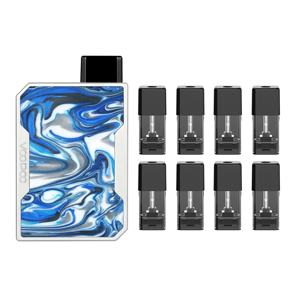 Набор VOOPOO Drag Nano Pod аккумулятор 750 мА/ч чип GENE 8 шт. картриджи 1 мл электронная