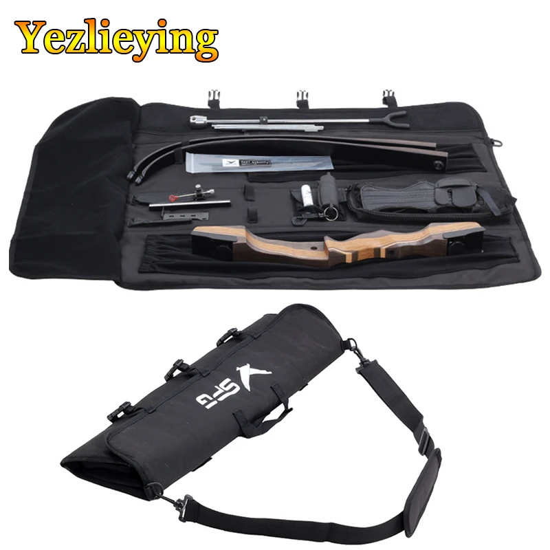 Archery Compound Bow Bag Case Hunting Outdoor Carry Bags Carrier Holder 