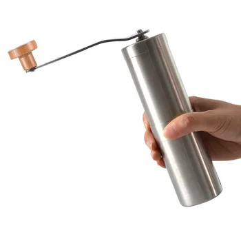 

304 stainless steel hand grinder portable mini ceramic movement manual coffee grinder kitchen tool