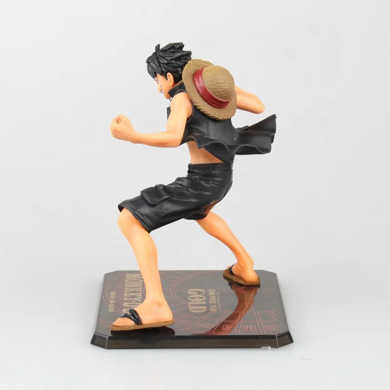 One piece/Sea King ZERO театральная версия Золотой боевой костюм версия черной ткани Луффи в штучной упаковке гаражный комплект
