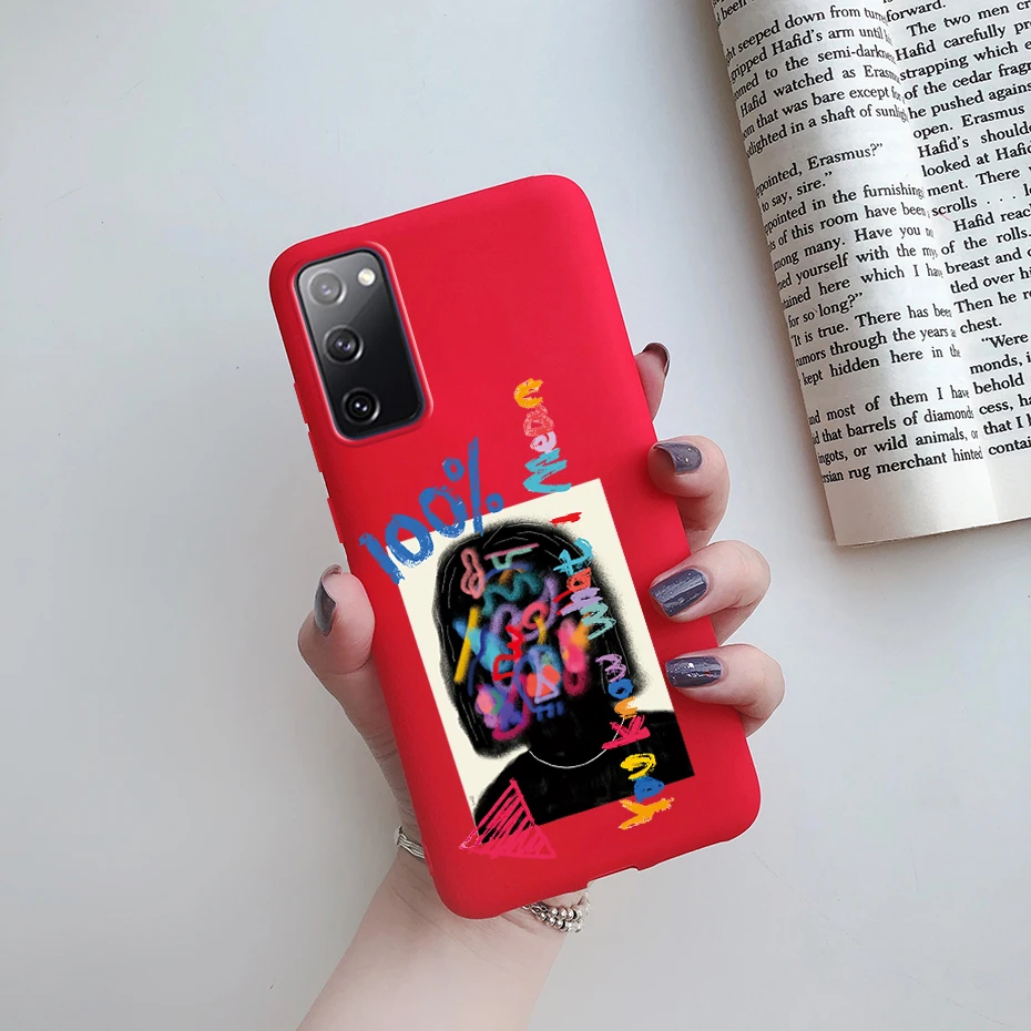 Cute Soft Silicone Back Cover Case for Samsung Galaxy S20 FE Fan Edition