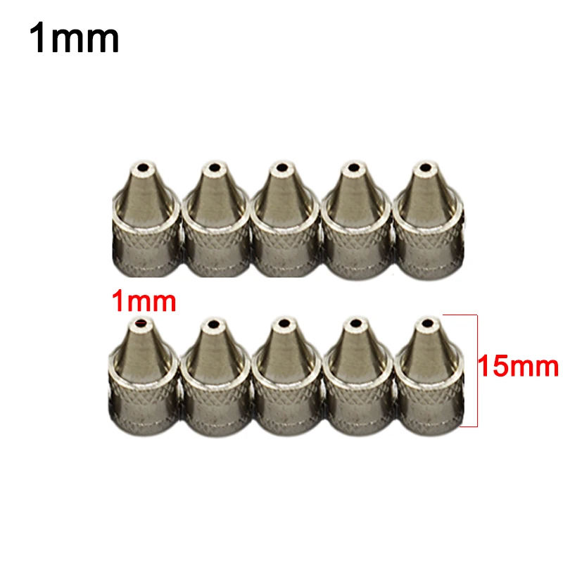 1mm /2mm Nozzle Iron Tips Metal Soldering Welding Tip For Electric Vacuum Solder Sucker/Desoldering Pump 10pcs/set aluminium brazing rods