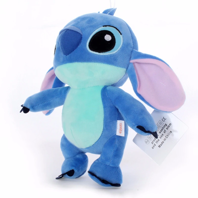 Cartoon Stitch Scrump Plush Doll Toys Kawaii Lilo Stitch Soft Stuffed Animals Toys For Kids Children 3