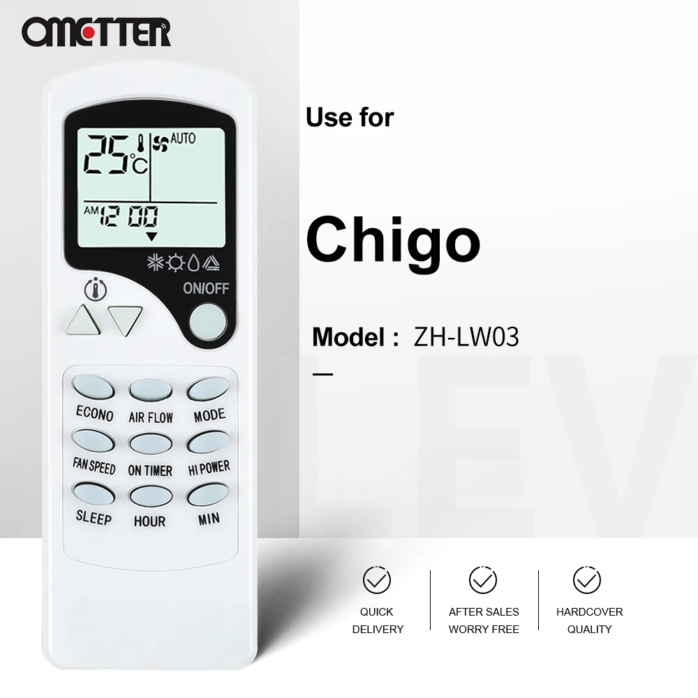 Controle Remoto para Chigo ar Condicionado Zh-lw03 - Image 5