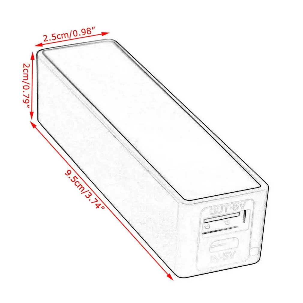 Портативный размер зарядное устройство модный парфюм банк питания USB внешний резервный аккумулятор чехол для мобильного телефона