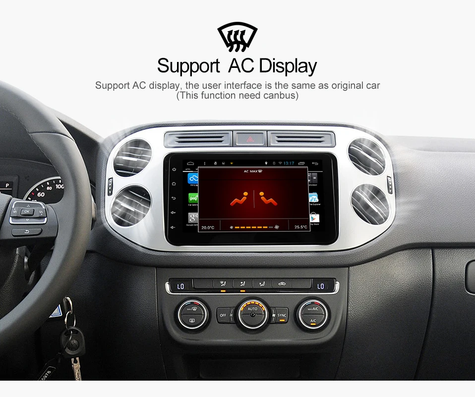 Clearance EU/RU Warehouse CDZ8060 2G android 9.0 car dvd player for VW polo golf passat tiguan skoda yeti superb rapid for skoda gps navi 12