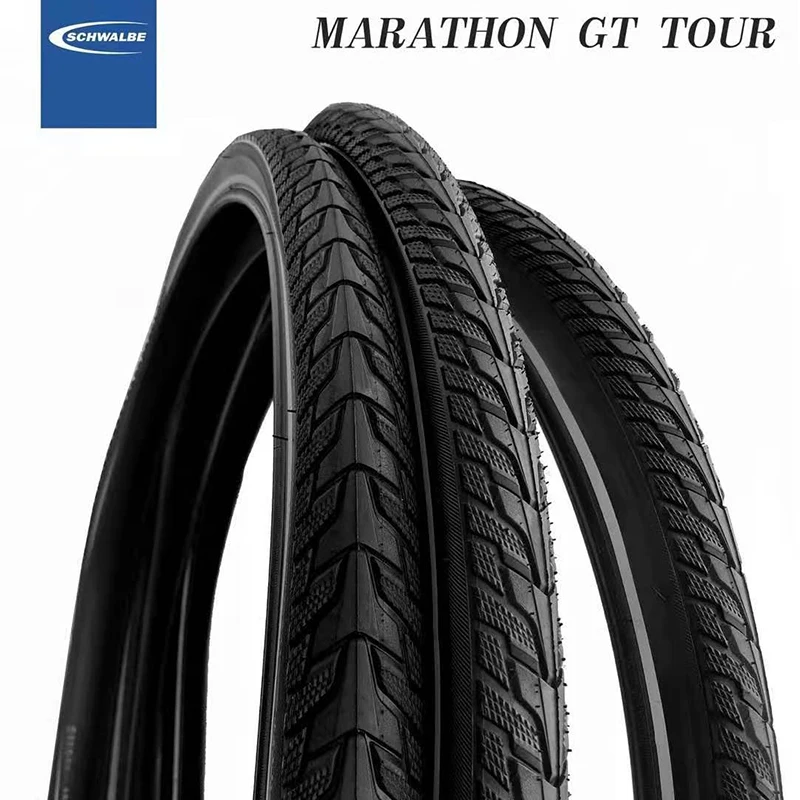 optioneel Handelsmerk Piepen SCHWALBE MARATHON GT TOUR Travel Tire 700x38C 28x1.5 40-622 Station Wagon  Puncture-proof Wear-resistant Tire