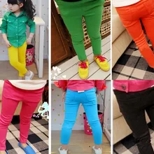 Специальное предложение; детская одежда в европейском и американском стиле; сезон весна-осень; новые стильные леггинсы для девочек; повседневные обтягивающие леггинсы для девочек