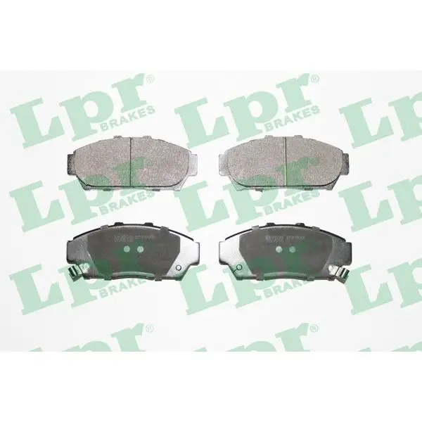 Колодки тормозные HONDA INTEGRA 1.8 Type-R 97-01 передние LPR 05