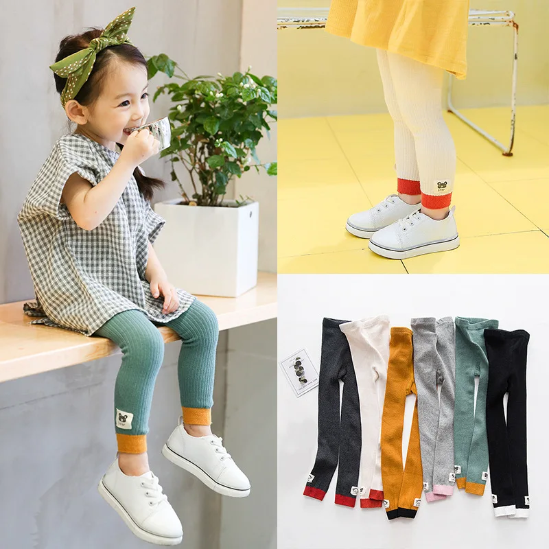 C555 Patyhose zhuo shang mian pin Crawler Autumn& Winter Animal Standard Double Needles Leggings Women's