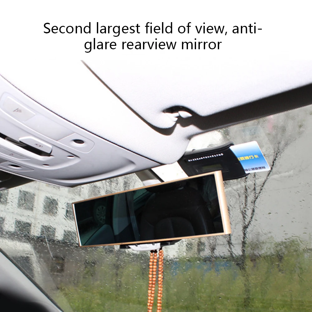 Автомобильное вспомогательное зеркало большое видение анти-антибликовое Автомобильное зеркало заднего вида изогнутое зеркало угол панорамный Автомобильный интерьер детское зеркало заднего вида