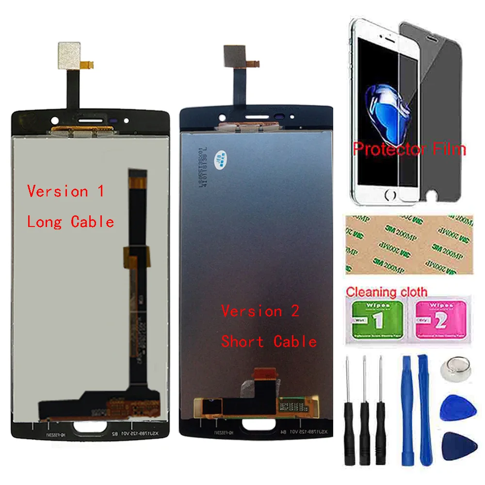 Сенсорный экран 5 дюйма ЖК-дисплей для Doogee BL7000 инструмент ремонта сенсорного