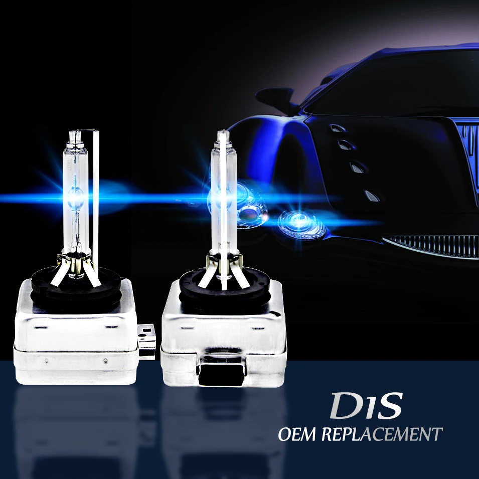CARCTR Автомобильный светодиодный ксенон на основное освещение светодиодный лампы 35 Вт Супер яркое длинное Температура сопротивления 4300-15000K Автомобильные светодиодные лампы фар D1S/D1C