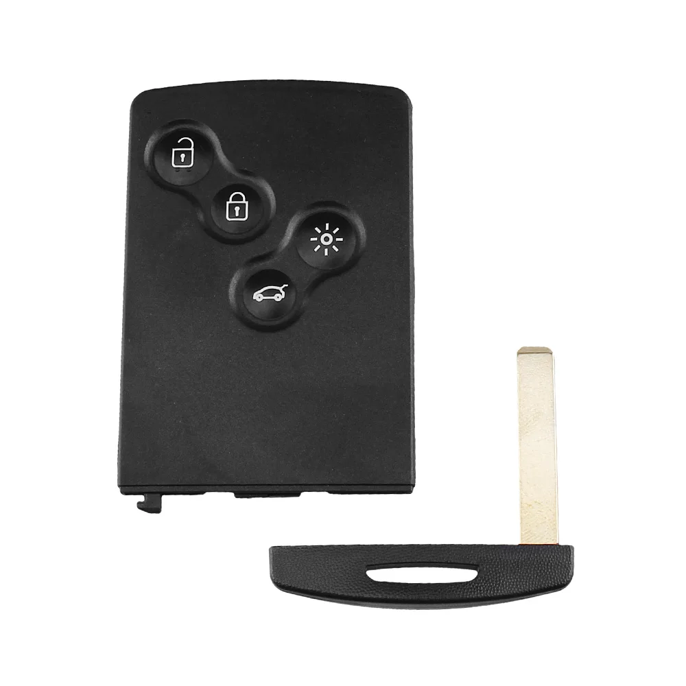  KEYYOU Original Key Shell 4 Buttons For Renault Laguna Koleos Megane Fob Remote Smart Card Key Case - 32929503414