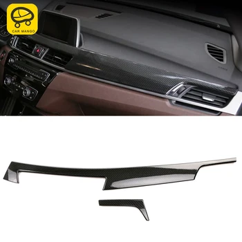 

CarManGo Car Accessories Center Console Central Control Trim Frame Cover Sticker Interior Decoration for BMW X1 F48 2016-2020