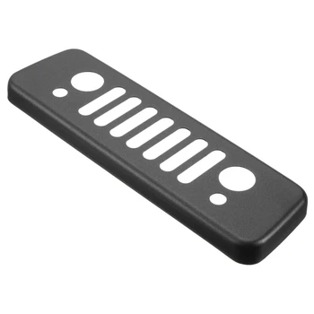 

Aluminum Rear Brake Light Cover Grille Third Tail Light Cover Rear Lamp Protector For Jeep For Wrangler Jk 2007-2016 Black