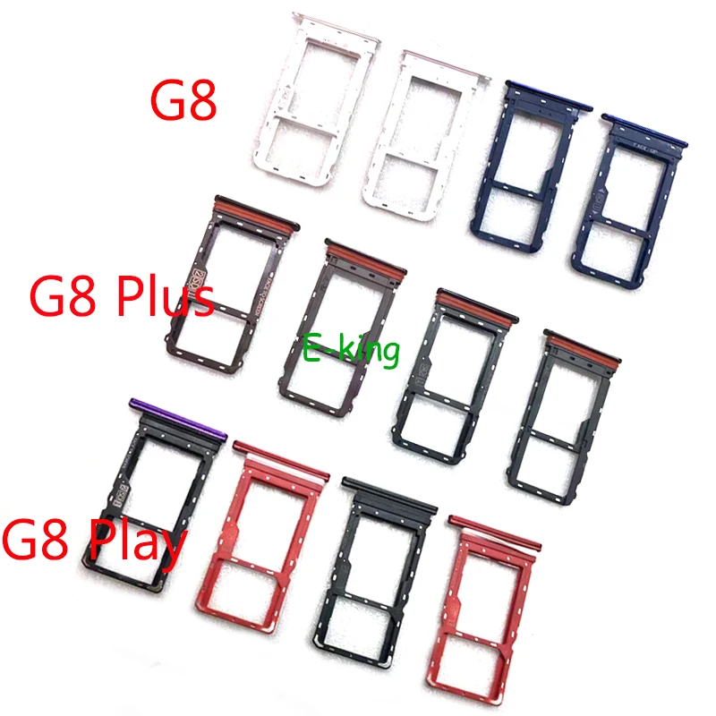 Para Motorola Moto G8/juego/bandeja con ranura para tarjeta Sim titular conector para lector de tarjetas Sim