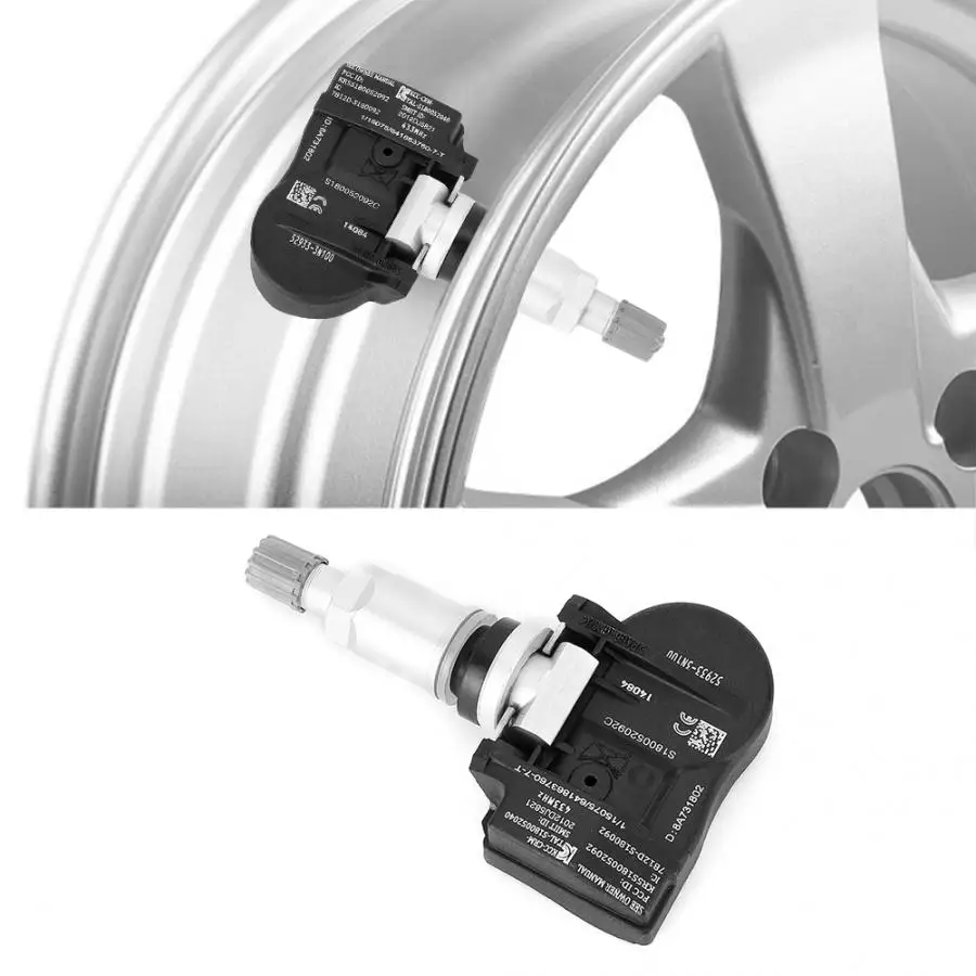 Горячая абсолютно 4 шт. TPMS датчик давления в шинах 52933-3N100 подходит для Toyota Kia/автомобиль Hyundai Accent аксессуары