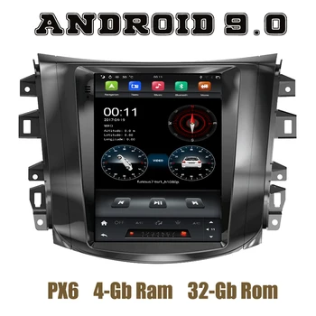 

PX6 Tesla Style android 9.0 car radio gps dsp player for Nissan NP300 Navara 2015 2016 2017 with 4+64G WIFI USB car stereo